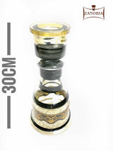 Glass Base Egyptian Large Size Acc/Bas/Egyp/Lar/30/Mix
