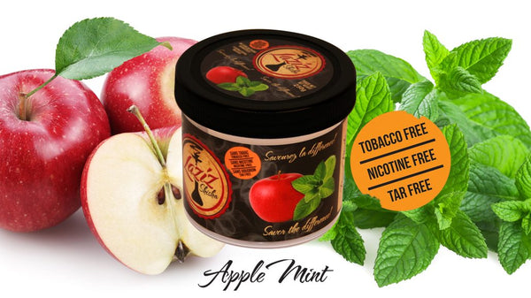 Laziz Herbal Hookah Molasses - Apple Mint