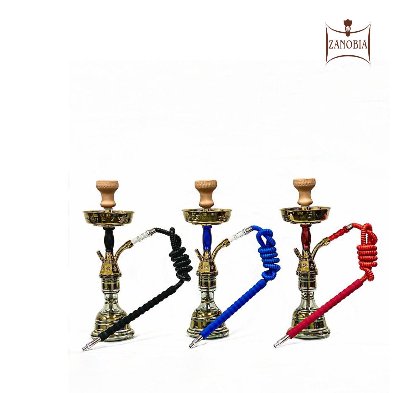 Zanobia Egyptian Large Hookah ARABIC-03 - Gold – Hookah Time