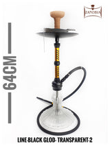 Zanobia Large Transparent Hookah