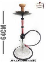 Zanobia Large Transparent Hookah