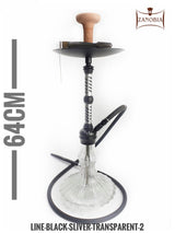 Zanobia Large Transparent Hookah