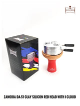Zanobia Clay and Silicon Hookah Bowl with Heat management