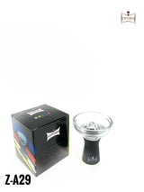 Zanobia Glass Silicon Hookah Bowl (Blue)