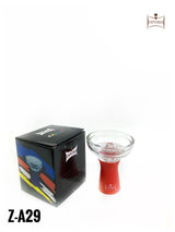 Zanobia Glass Silicon Hookah Bowl (Blue)