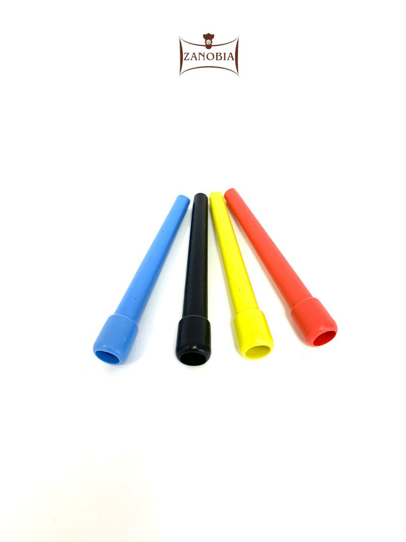 Bag of multicolour long hookah mouth tips