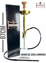 Zanobia Egyptian Large Hookah ARABIC-02 - Gold