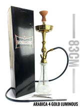 Zanobia Egyptian Large Hookah ARABIC-04 - Gold
