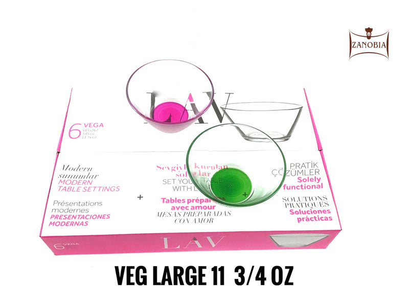 Lav Vega Bowl Glassware Zan/Vega/Bowl/House