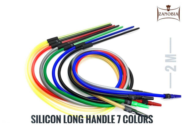 Zanobia Silicon Long Handle Hose Zan/Sil/Log/5Col/Hose